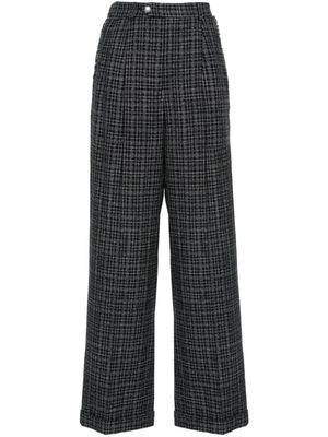 A.P.C. pantalon Melissa à carreaux - Bleu