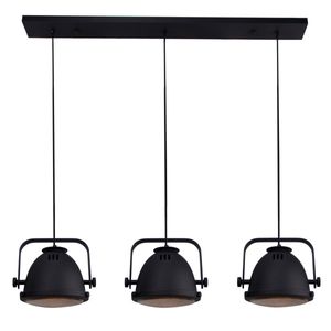 Hanglamp Nero zwart 3 lichts