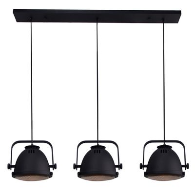 Hanglamp Nero zwart 3 lichts