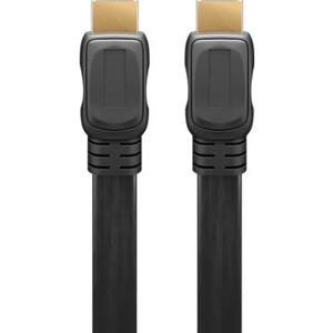 Goobay 61280 HDMI kabel 3 m HDMI Type A (Standaard) Zwart