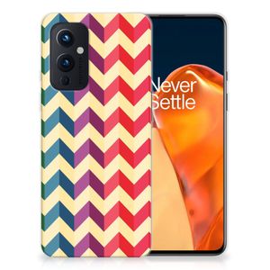 OnePlus 9 TPU bumper Zigzag Multi Color