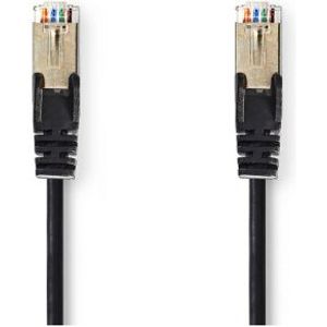 CAT5e SF/UTP-Netwerkkabel | RJ45 Male - RJ45 Male | 5,0 m | Zwart