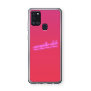 Vice Glow: Samsung Galaxy A21s Transparant Hoesje