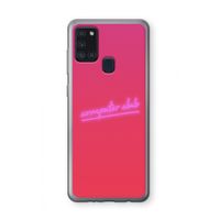 Vice Glow: Samsung Galaxy A21s Transparant Hoesje