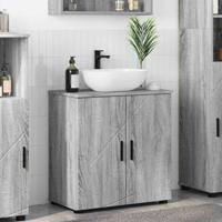 Badkamer Kast Grijs sonoma 61 x 35 x 64 cm Bewerkt hout