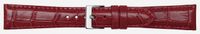 Horlogeband Poletto 454.06.16 Leder Bordeaux 16mm