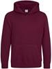 Just Cool JH001K Kids´ Hoodie - Burgundy - 7/8 (M)