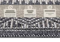 Hanse Home - Clyde In- and Outdoor Carpet Loto Grey Beige - 76x150 cm