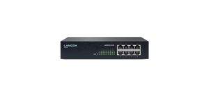 Lancom Systems GS-1108P Unmanaged Gigabit Ethernet (10/100/1000) Power over Ethernet (PoE) Zwart