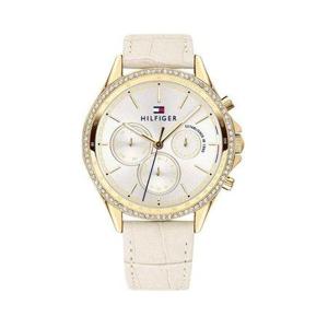 Tommy Hilfiger witte leren band dames 1781982
