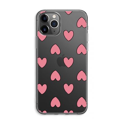 Ondersteboven verliefd: iPhone 11 Pro Max Transparant Hoesje