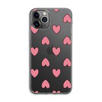 Ondersteboven verliefd: iPhone 11 Pro Max Transparant Hoesje