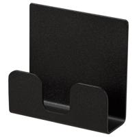 Haceka Redefine Handdoekhaak - dubbel - zelfklevend - mat zwart 2010544