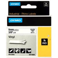 Dymo IND vinyllabels 9mm x 5,5m printlint - thumbnail