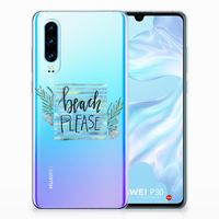 Huawei P30 Telefoonhoesje met Naam Boho Beach - thumbnail