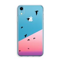 Fly away: iPhone XR Transparant Hoesje