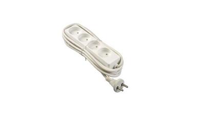 VB 41122 tafelcontactdoos 4-voudig z-ra 2x1.5mm