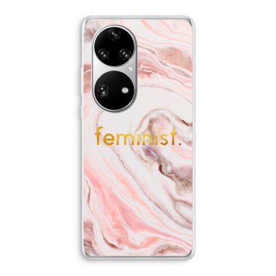 Feminist: Huawei P50 Pro Transparant Hoesje