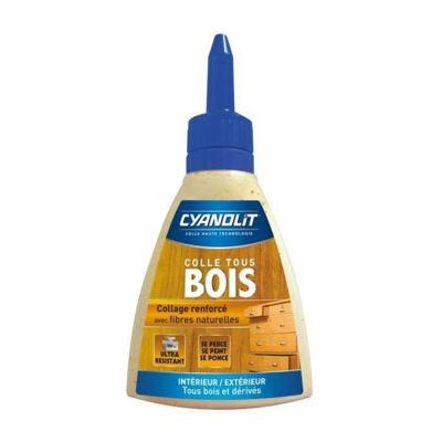 Houtlijm - CYANOLIT - Hout en afgeleide materialen - 290 g - Hoge weerstand - Ideaal voor hout en afgeleide materialen