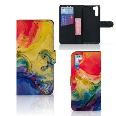 Hoesje OPPO A91 | Reno3 Watercolor Dark Hoesje OPPO A91 | Reno3 Watercolor Dark