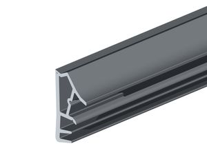 Ellen kaderprofiel 1201 SCF acryl voor sponning 12mm (25mtr)