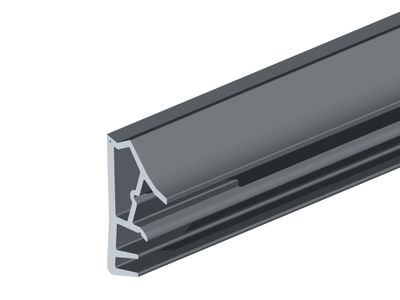 Ellen kaderprofiel 1201 SCF acryl voor sponning 12mm (25mtr)
