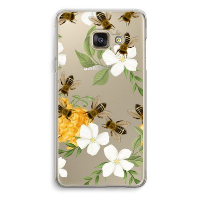 No flowers without bees: Samsung A3 (2017) Transparant Hoesje