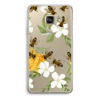 No flowers without bees: Samsung A3 (2017) Transparant Hoesje