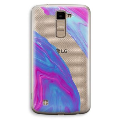Zweverige regenboog: LG K10 (2016) Transparant Hoesje
