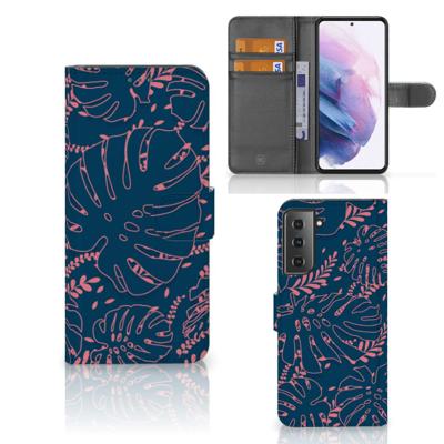 Samsung Galaxy S21 Plus Hoesje Palm Leaves