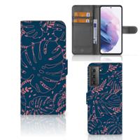 Samsung Galaxy S21 Plus Hoesje Palm Leaves