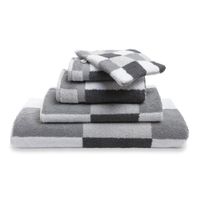 Vandyck Vandyck Boston Silver Grey Washandje 16x22 Vandyck Vandyck Boston Silver Grey Washandje 16x22