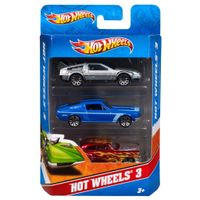 Hot Wheels 3-Pack Assorti - thumbnail