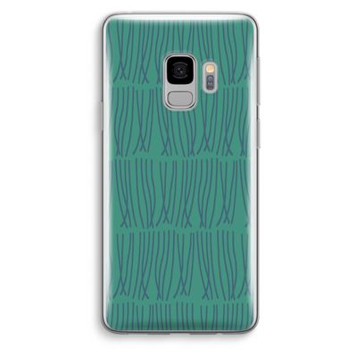 Swirls: Samsung Galaxy S9 Transparant Hoesje