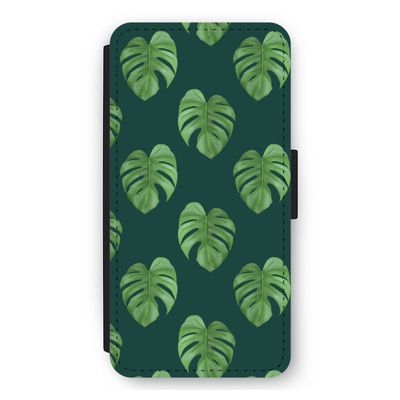 Monstera leaves: iPhone 11 Flip Hoesje