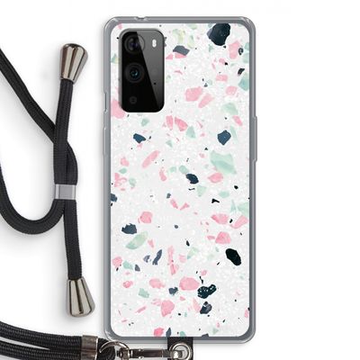 Terrazzo N°3: OnePlus 9 Pro Transparant Hoesje met koord