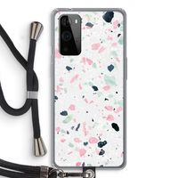 Terrazzo N°3: OnePlus 9 Pro Transparant Hoesje met koord