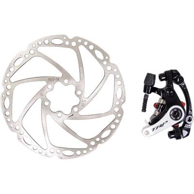Shimano Mechanische schijfremset spyre voor zwart/zilver