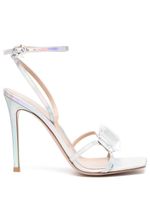 Gianvito Rossi escarpins à effet holographique 115 mm - Argent