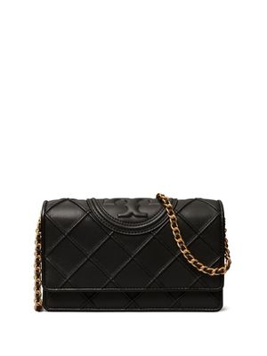 Tory Burch portefeuille Fleming Soft à bride en chaîne - Noir