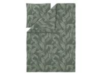 LIVARNO Satijnen dekbedovertrek 140 x 200 cm (Groen)