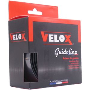 Velo Guidoline stuurlint supergrip ø3.5x3.0mm 210cm zwart