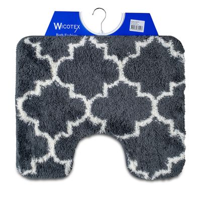 Wicotex toiletmat 60x90 cm antraciet marseille