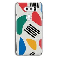 Illustratieve pop 1: LG V30 Transparant Hoesje Illustratieve pop 1: LG V30 Transparant Hoesje
