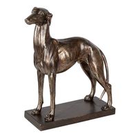 Clayre & Eef Koperkleurig Decoratie hond 27*11*31 cm 6PR3397 - thumbnail