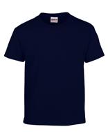 Gildan G5000K Heavy Cotton™ Youth T-Shirt - Navy - XS (140/152)