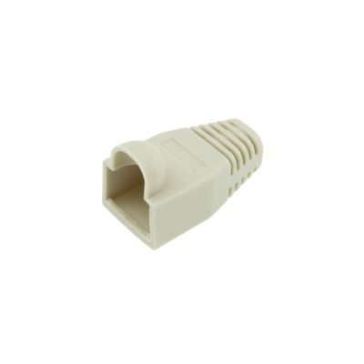 ACT TT4520 RJ45 Tule | 6,5 mm Kabel | Grijs | 25 stuks