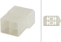 HELLA Connector housing 4-polig