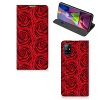 Samsung Galaxy M51 Smart Cover Red Roses