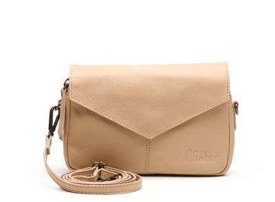 Chabo Bags Envelop Schoudertasje Rio Romy Plain Sand